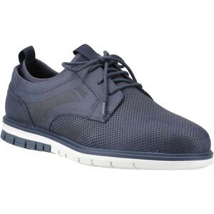 POD Mens Murphy Italian Leather Sneakers / Navy